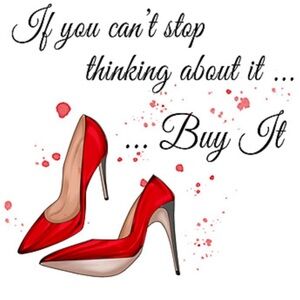 Elegant Red Stiletto Heels Motivational